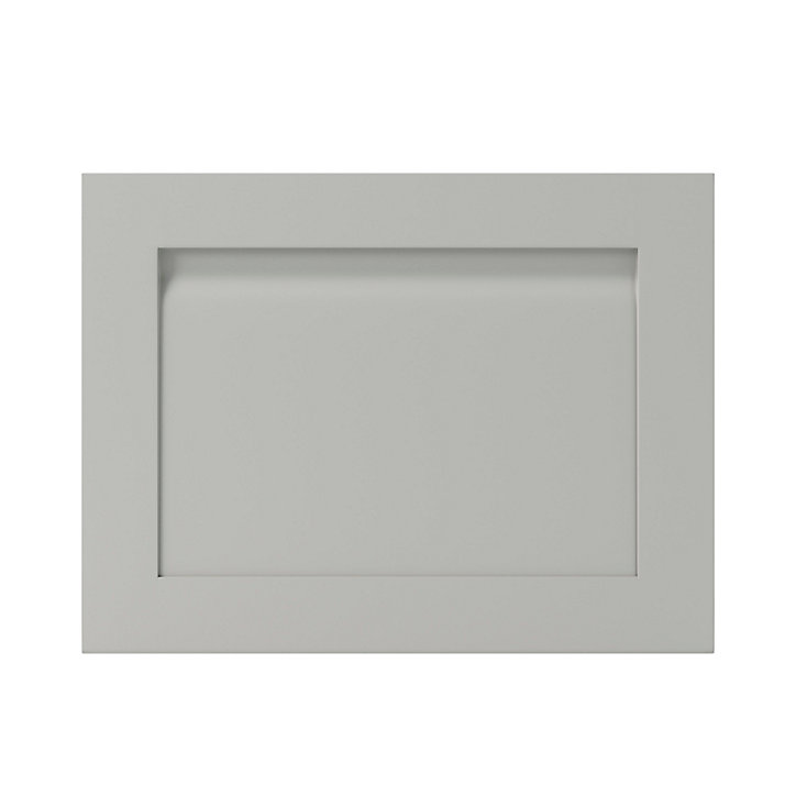 Porte de colonne de cuisine Garcinia gris ciment L. 60 cm x H. 45 cm GoodHome