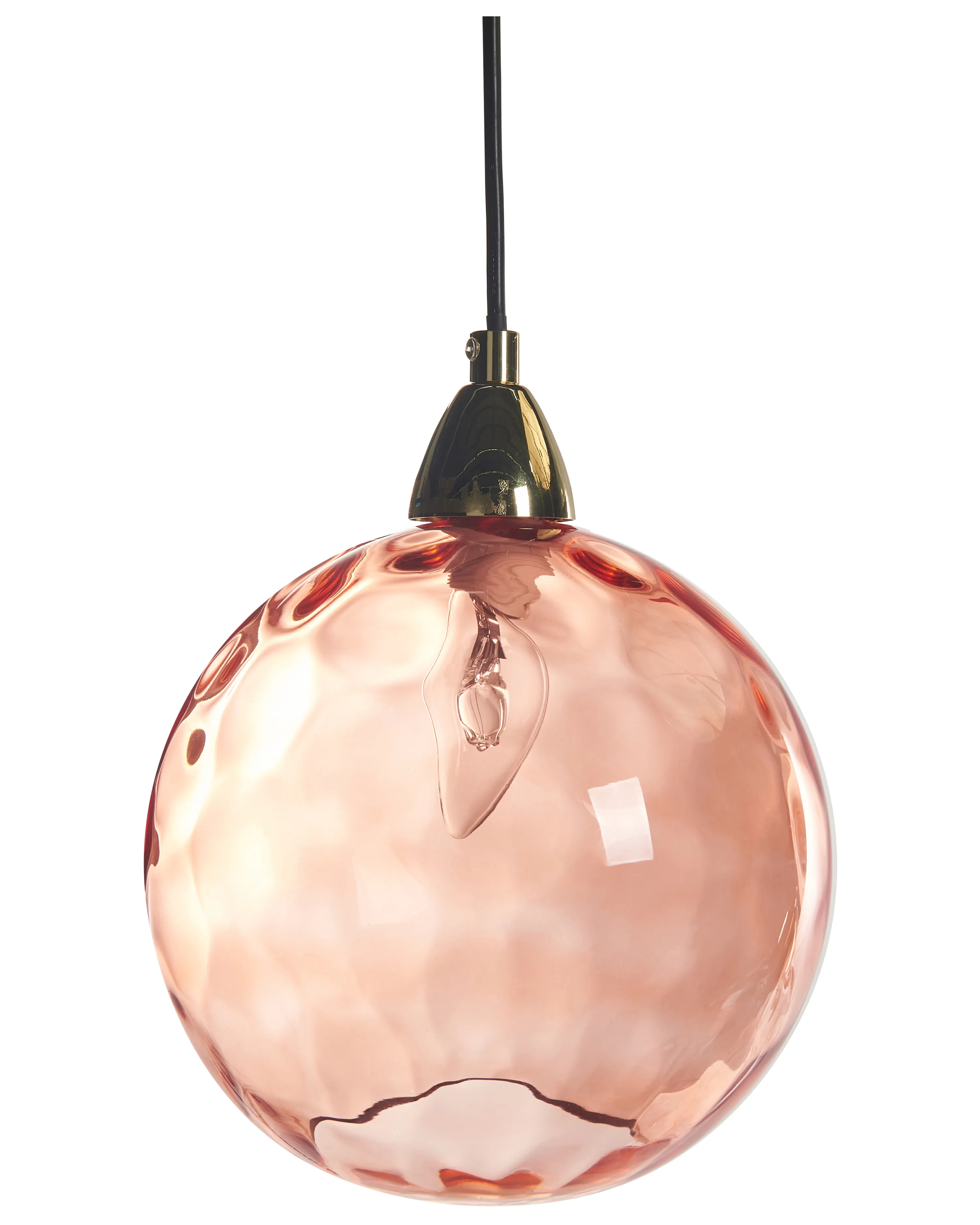 Hanglamp PABELLON Glas Rood