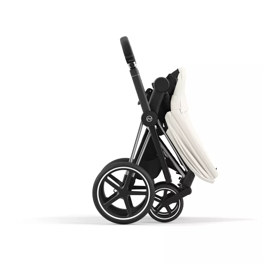 cybex PLATINUM Kombikinderwagen New Priam Chrome Black Off White