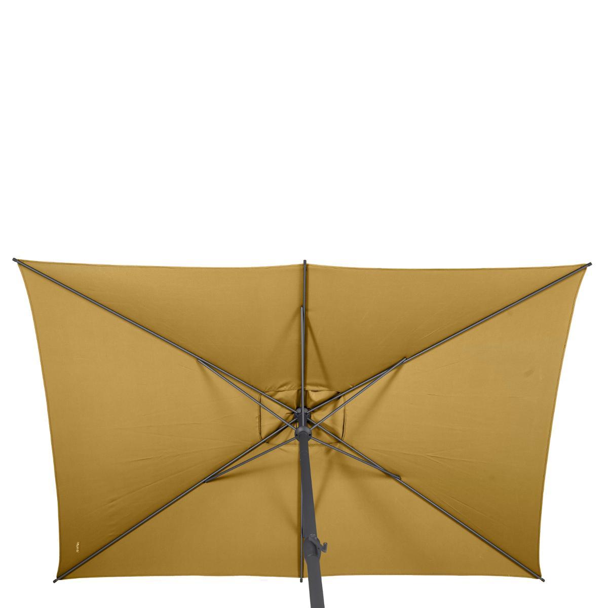 PARASOL LOOMPA 2X3M MOUTARDE