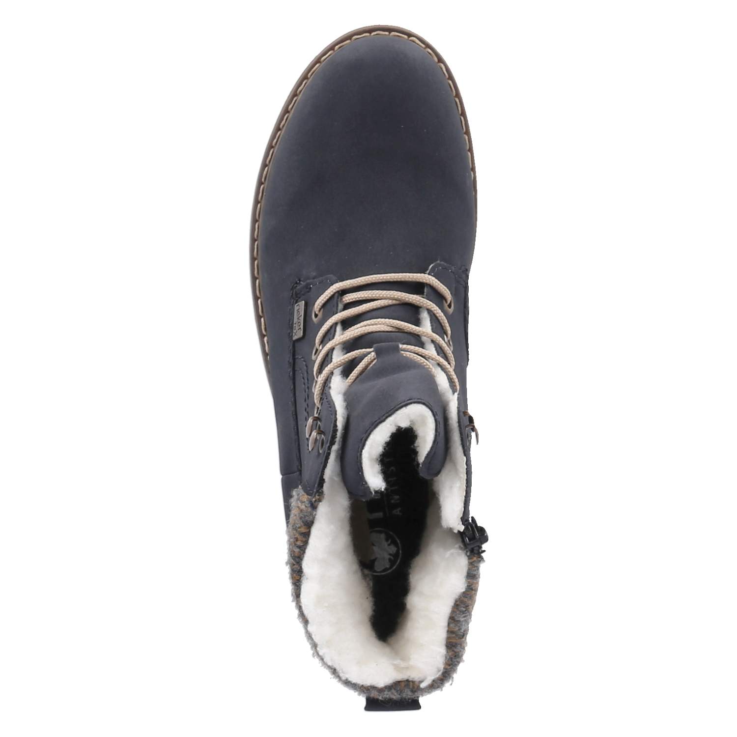 Rieker Winterboots - pazifik/mogano/graphit