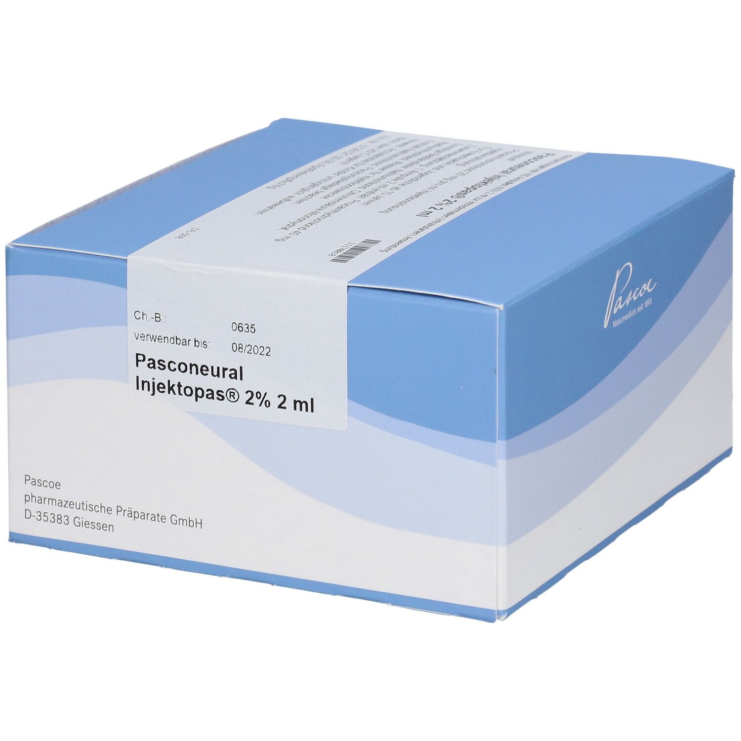 Pasconeural Injektopas® 2 % 2 ml Ampullen