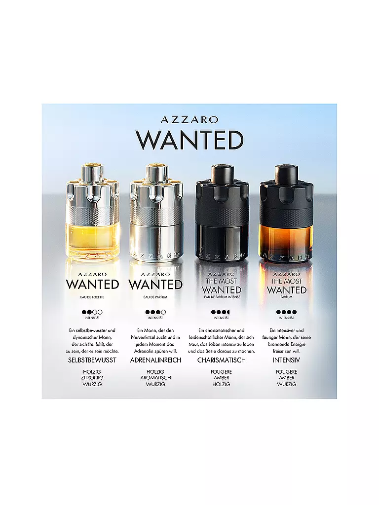 AZZARO Wanted Eau de Parfum 50ml  keine Farbe