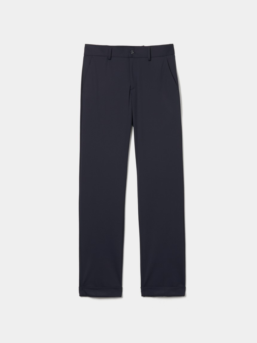 Calças travel slim fit