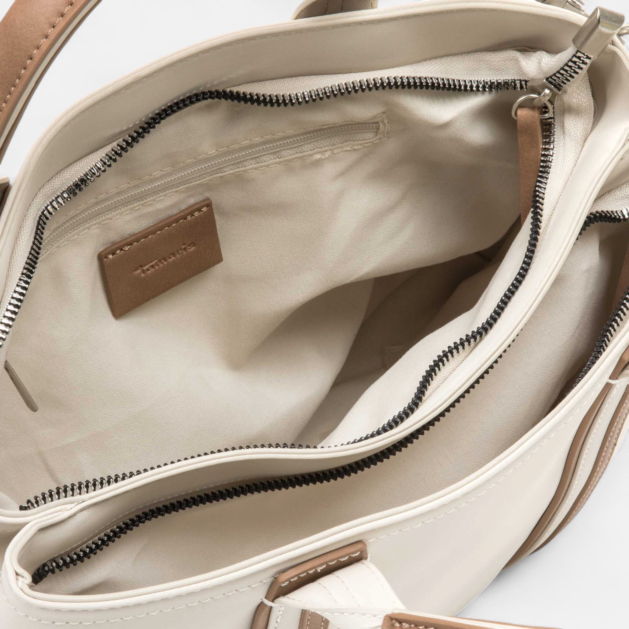 Sac à main beige