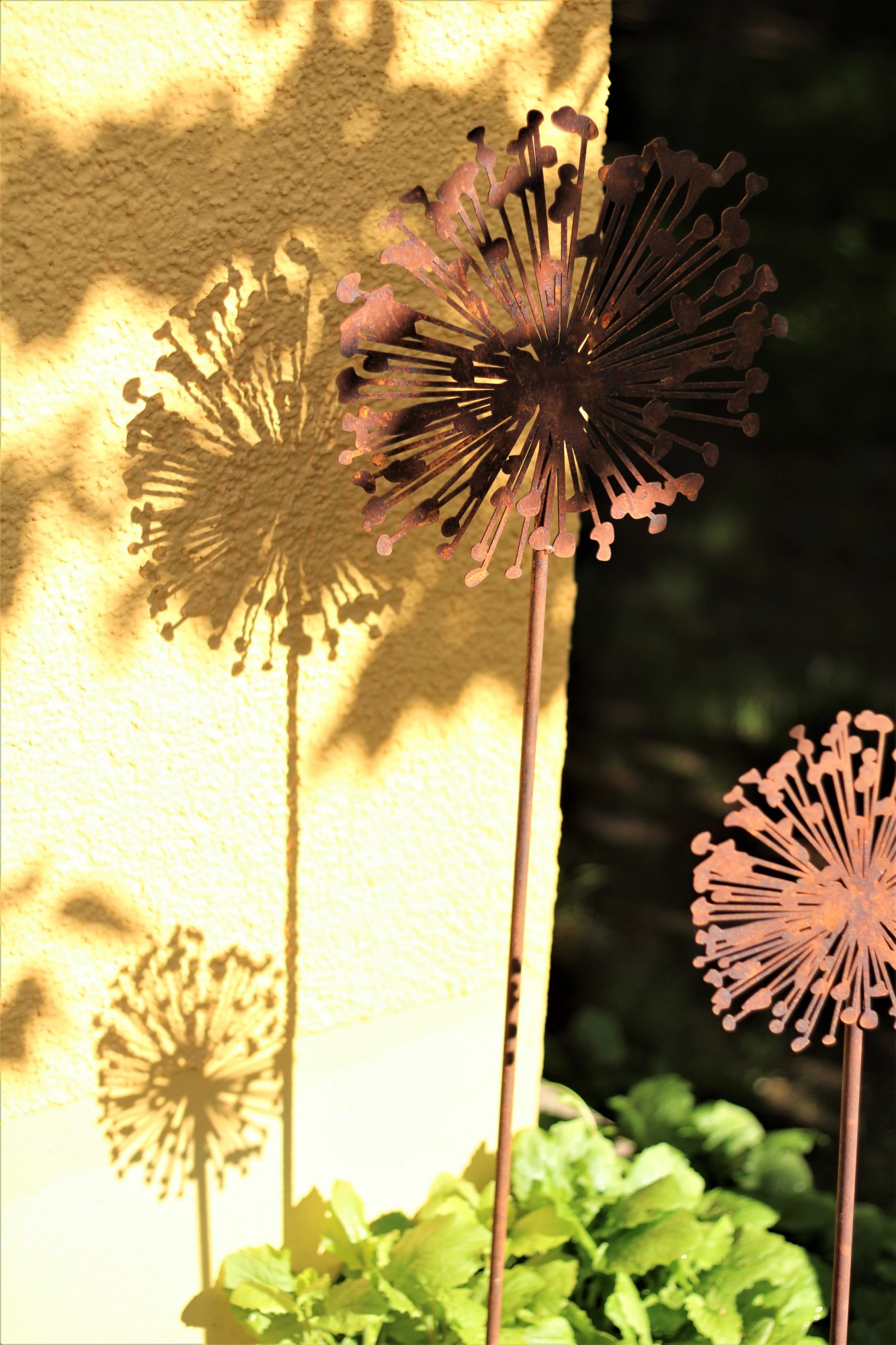 Gartenstecker 'Pusteblume' aus Eisen, H 100 cm, B 25 cm günstig bestellen