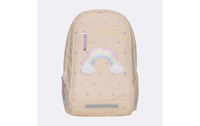 Beckmann Schulrucksack »Classic Yellow Heart 6-teilig« Reflektoren