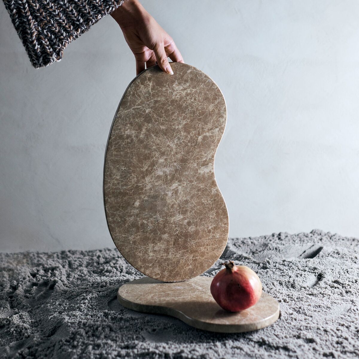 Suji tapasbrett stort 23x40 cm, sand