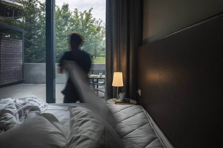 Foscarini Birdie Easy tafellamp salie groen