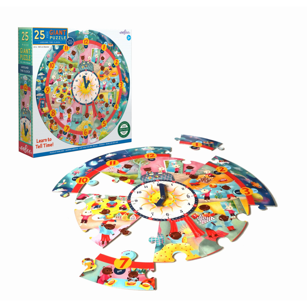 Puzzle - Horloge - 25 Pièces