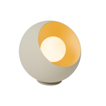 Lucide tafellamp Doredos Ø20cm beige