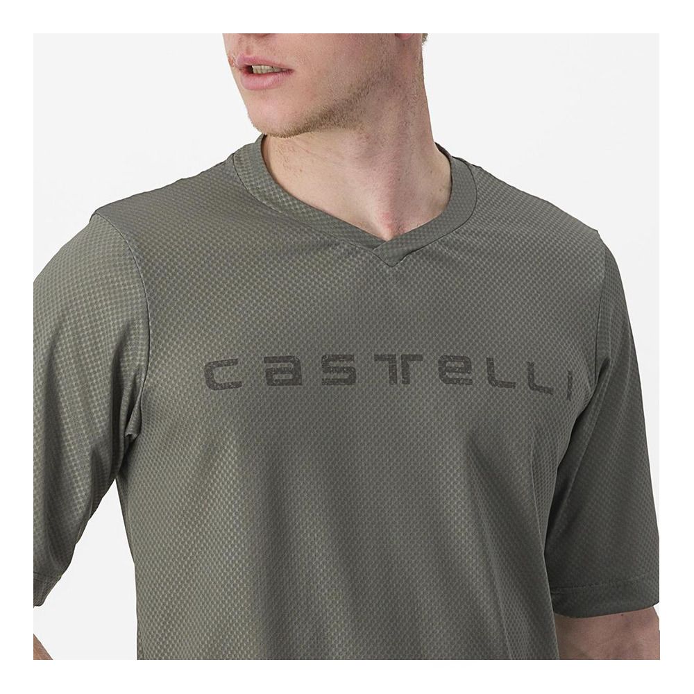 Castelli TRAIL TECH 2 - Maillot Homme gris vert