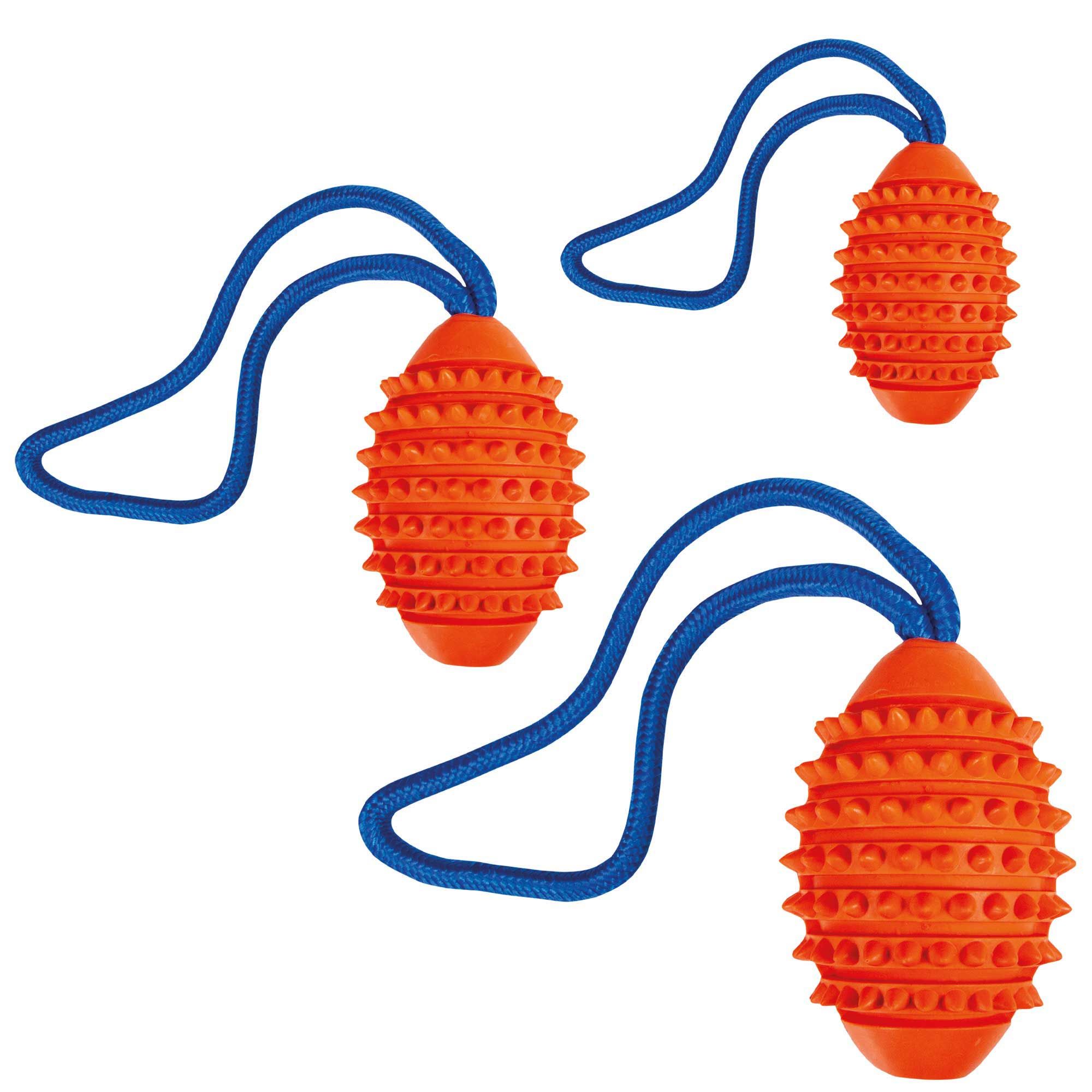 Aqua Football - Hundespielzeug - Hundeball - schwimmfähig 13 cm