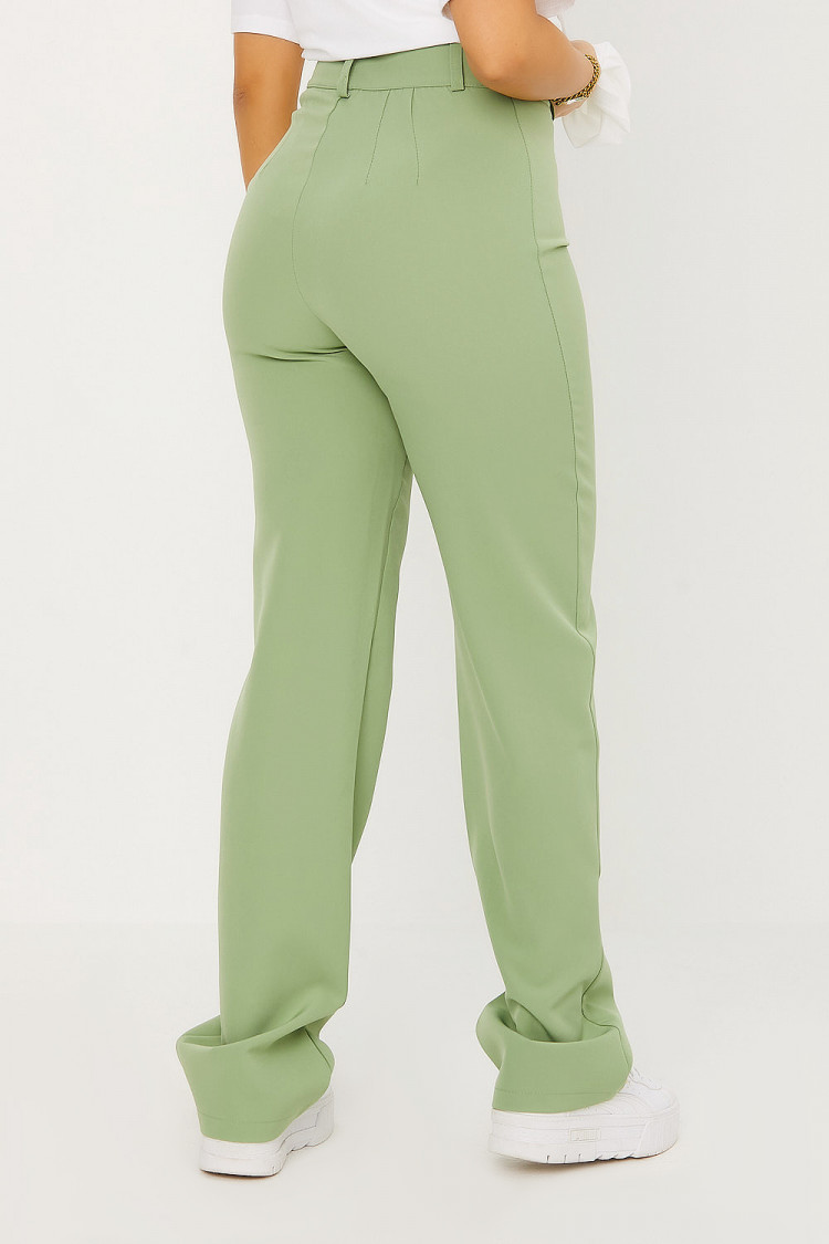 Ensemble 2 pièces blazer + pantalon vert d'eau