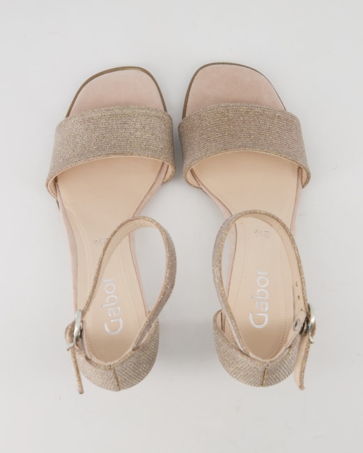Gabor 21.790.64 Sandalen in Gold