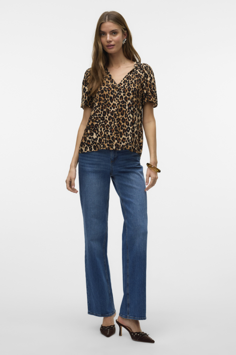 Vero Moda bruine dames blouse