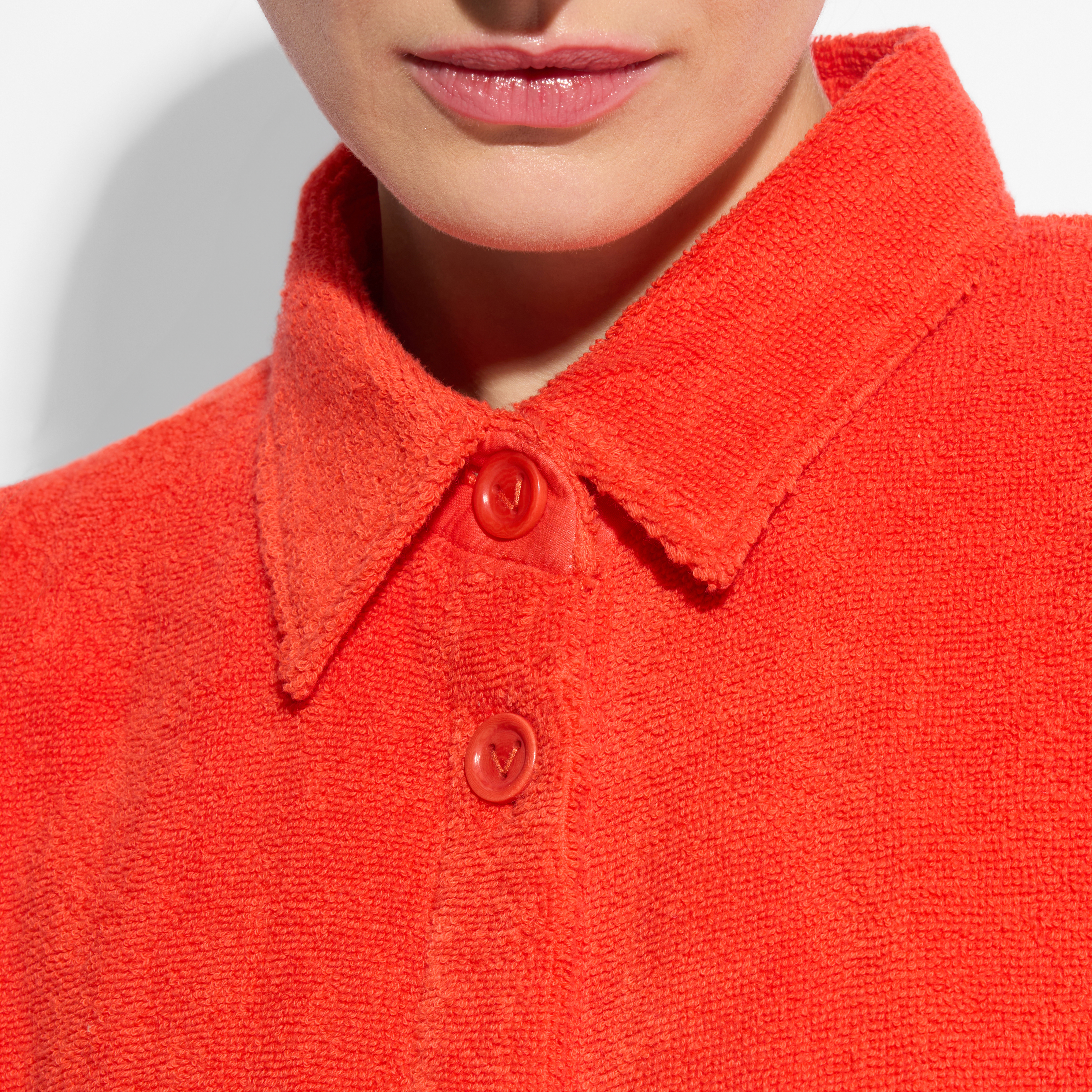 Veste en Éponge Femme Unie - Vilebrequin x Ines de la Fressange