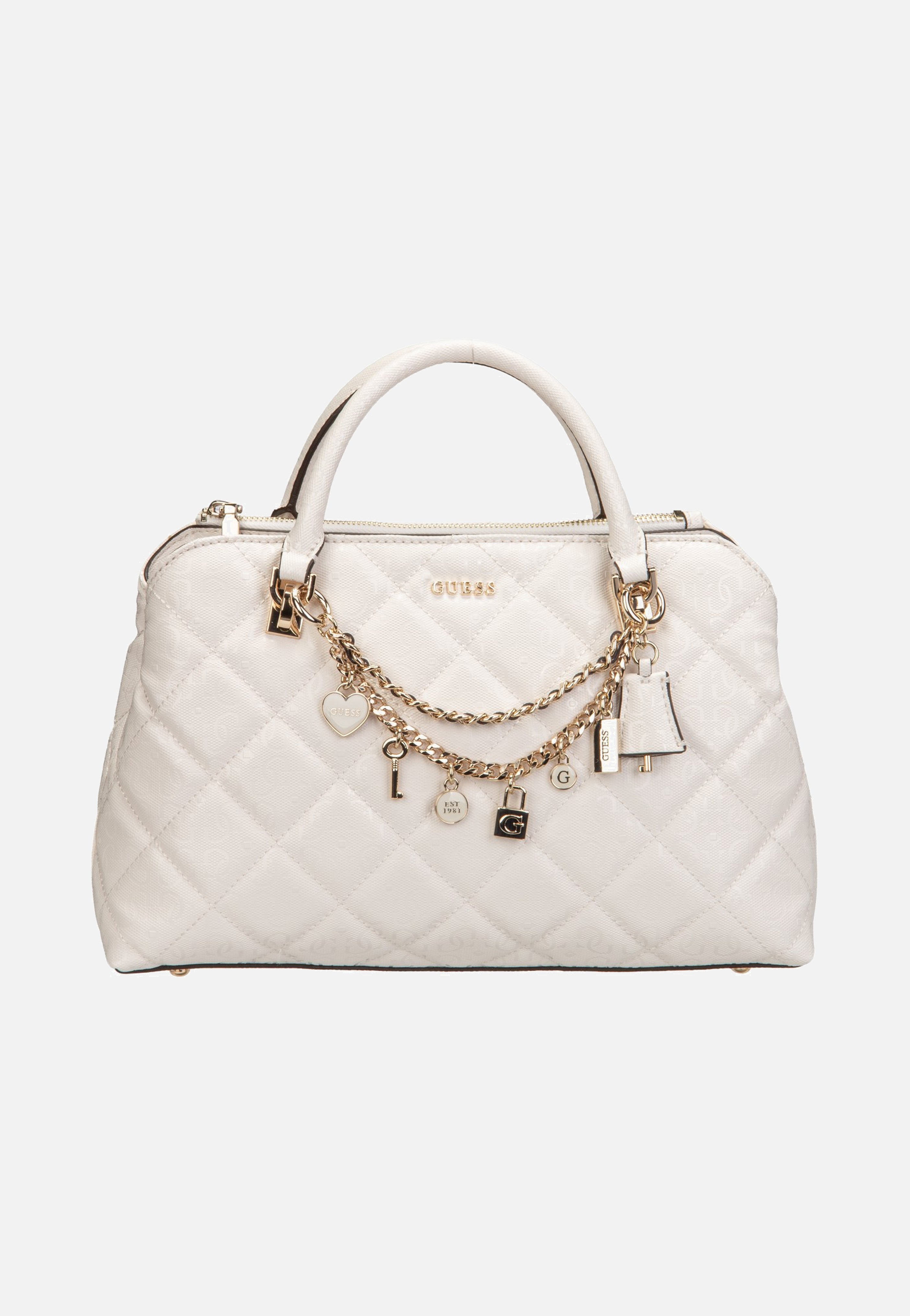 Libby 2 Comp Satchel Off White - Satchel
