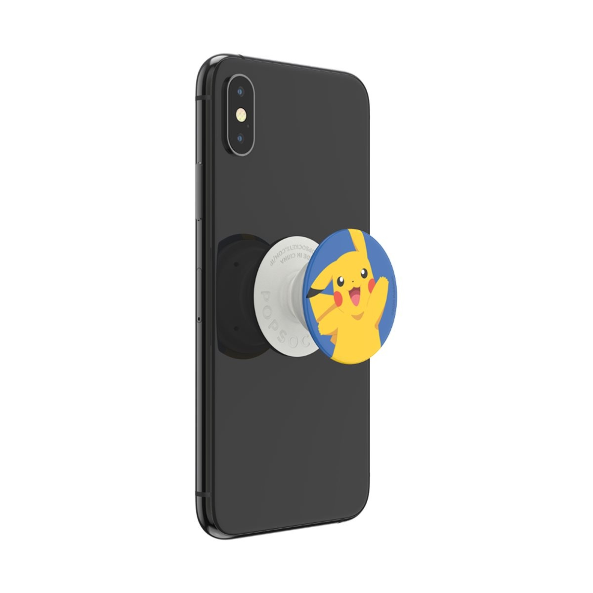 PopGrip Premium Finger Griff Halterung (Austauschbarer Top) für Smartphones / Tablets (112044) - Pokémon Pikachu Knocked