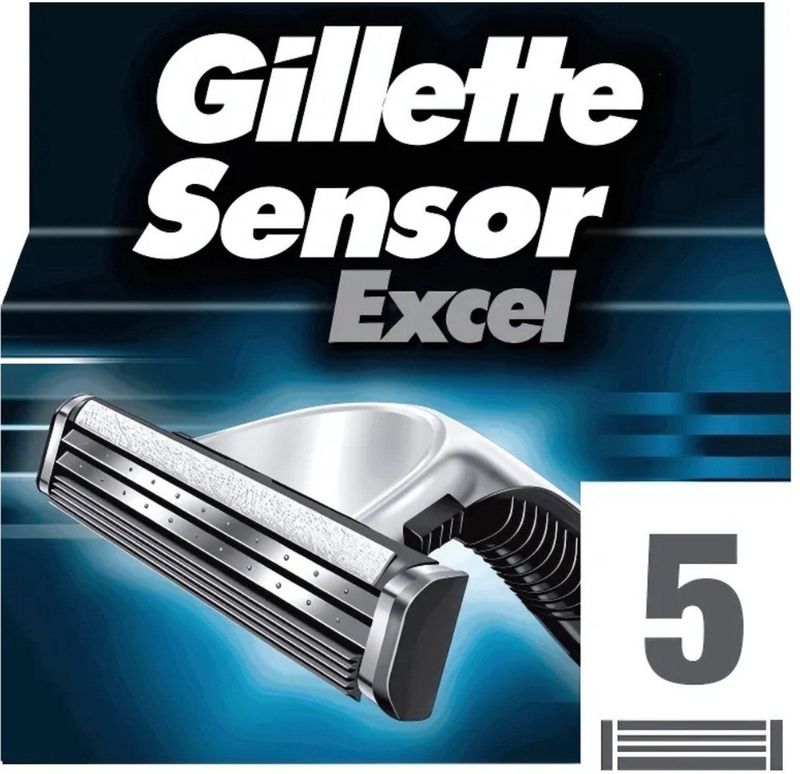 Gillette - Sensor Excel - Scheermesjes - 5 Stuks