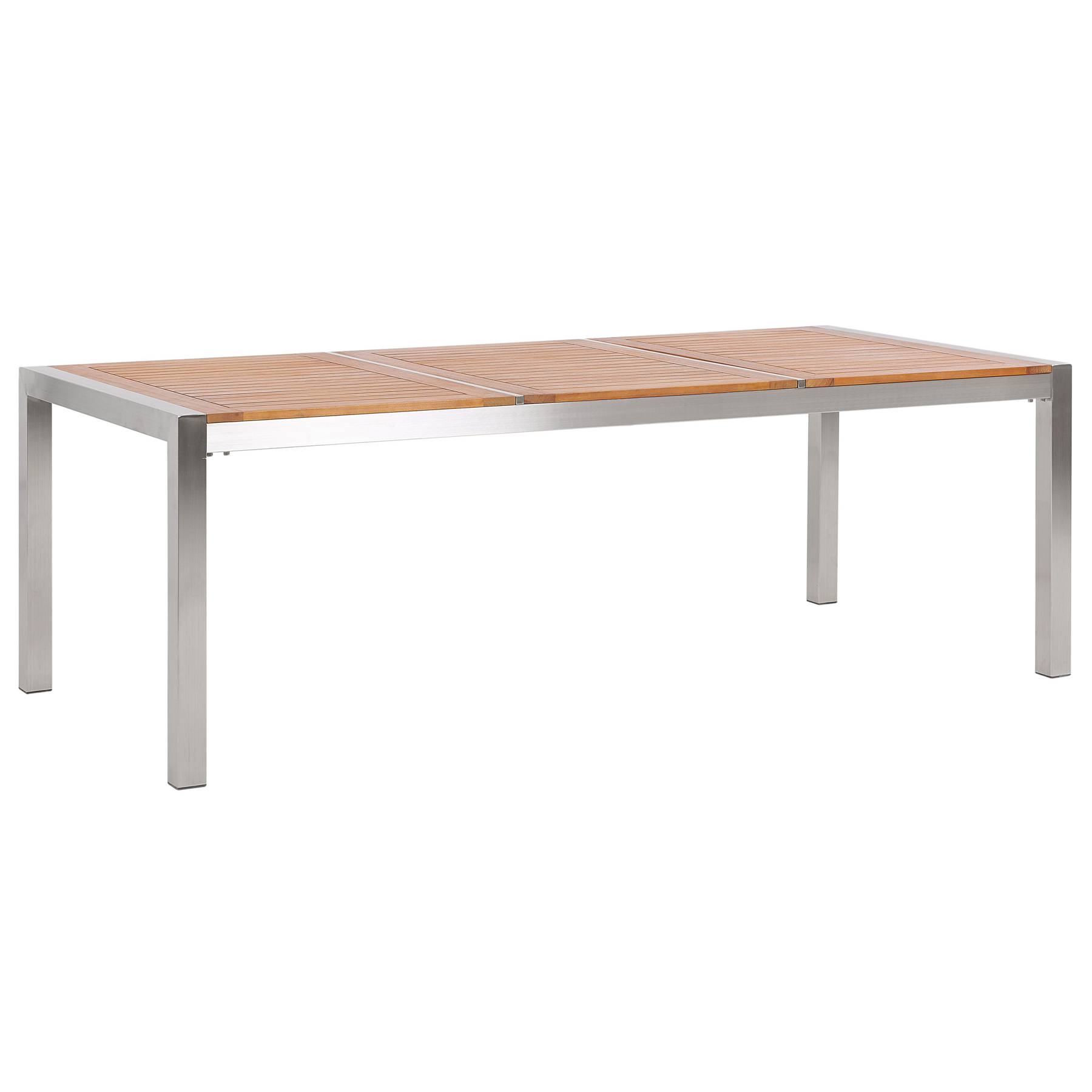 Beliani - GROSSETO  - Tuinset voor 8 - Beige - RVS