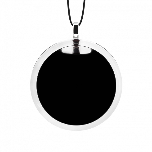 Pendentif en verre soufflé - Cachou Medium Milk