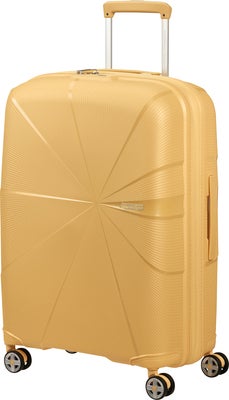 American Tourister StarVibe Spinner Koffert 70-77L, Metallic Banana