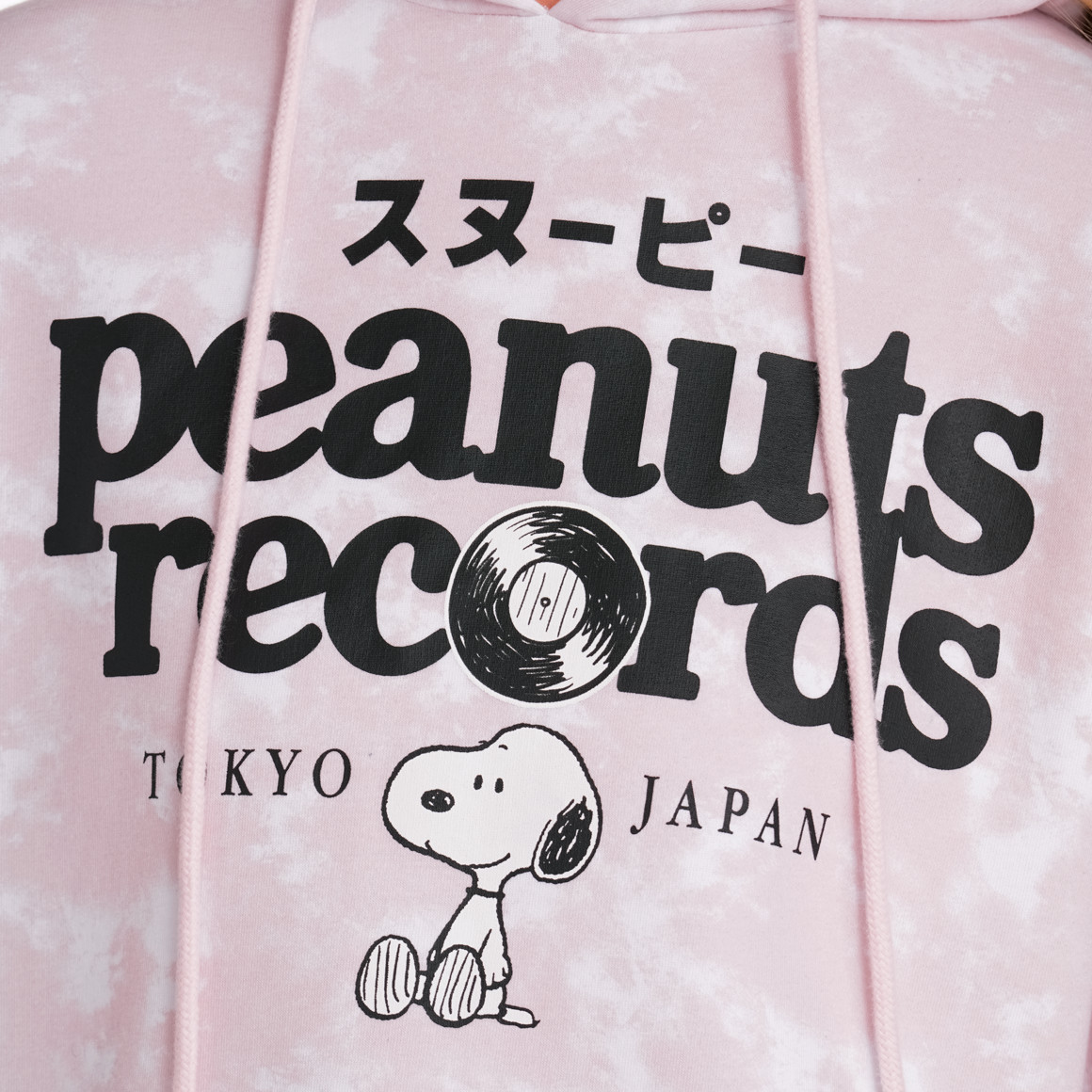 Jonas Nielsen Peanuts Hoodie mit Print helllila