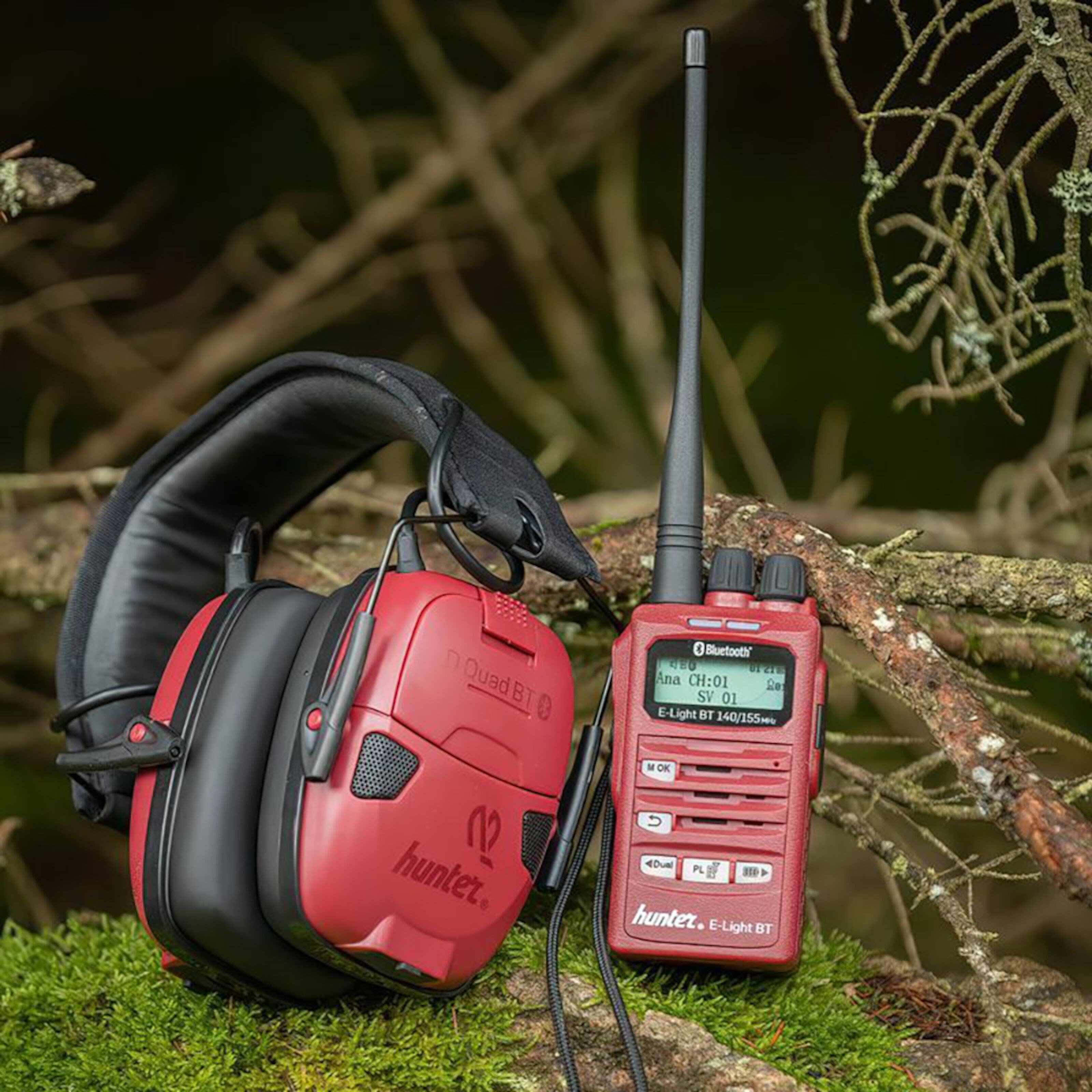 Hunter E-Light BT Jaktradio 140/155 MHz