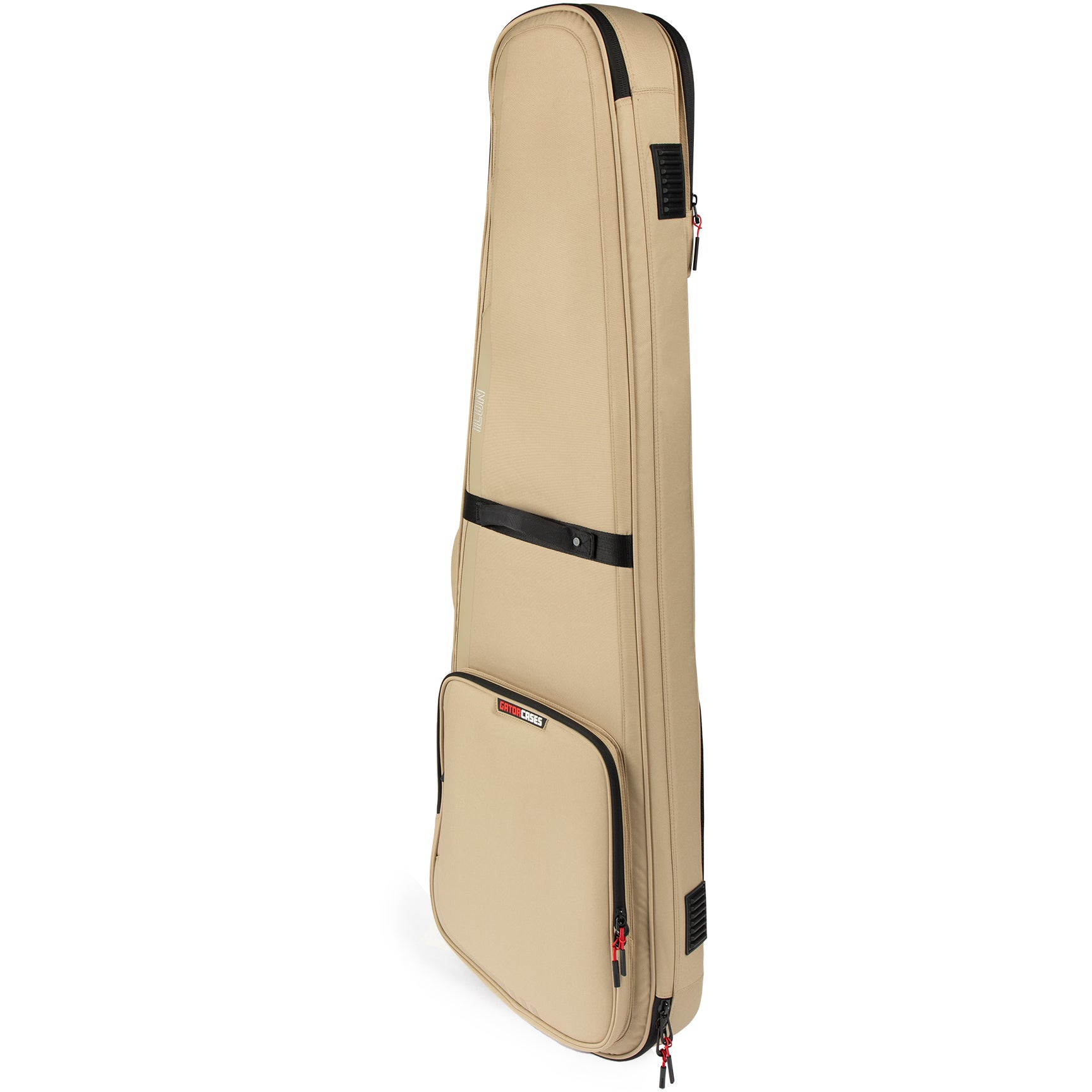 Gator Cases G-ICONBASS-KHK Icon serie softcase voor elektrische basgitaar - beige