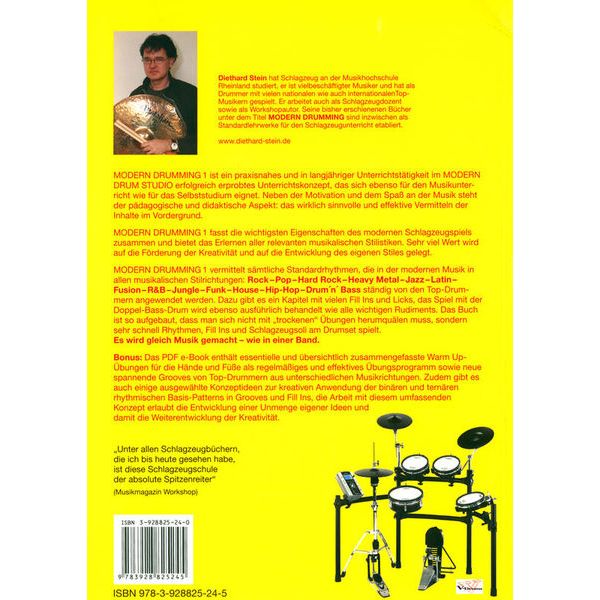Leu Verlag D.Stein Modern Drumming 1 Schlagzeugschule