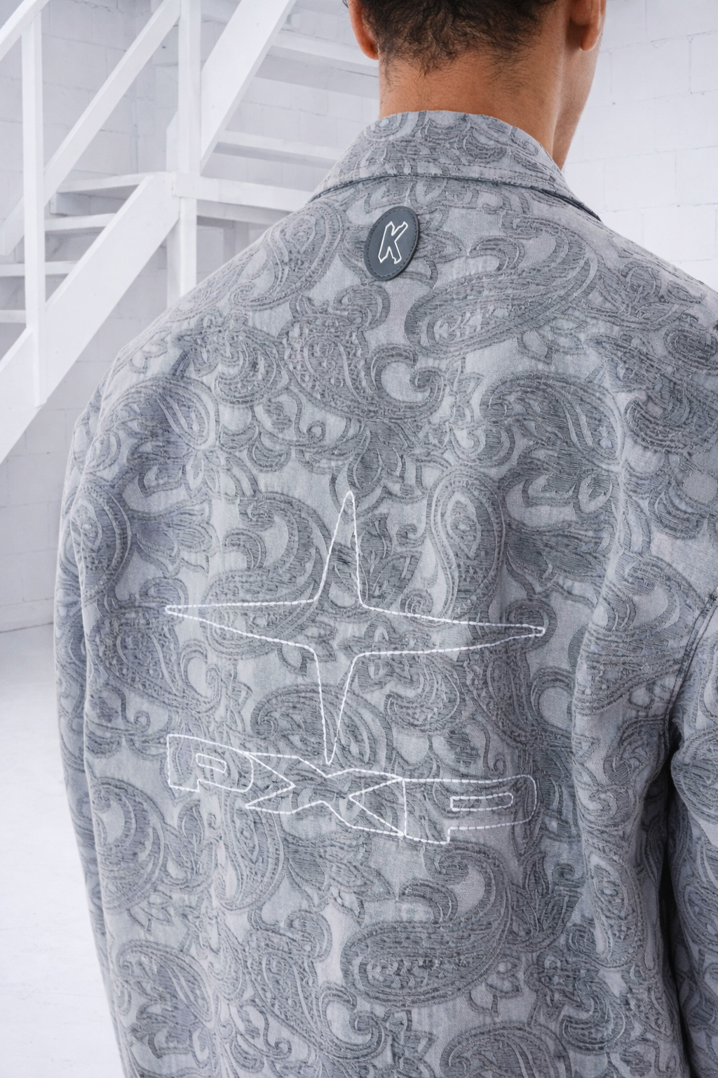 Project X Paris X Kalash Motifs Bandana Jack Heren Blauw
