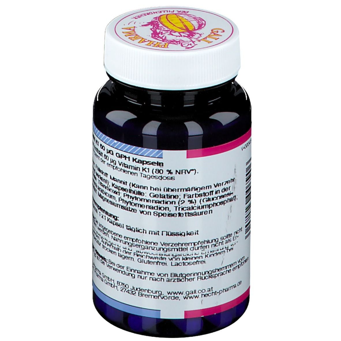 GALL PHARMA Vitamin K 1 60 µg GPH Kapseln