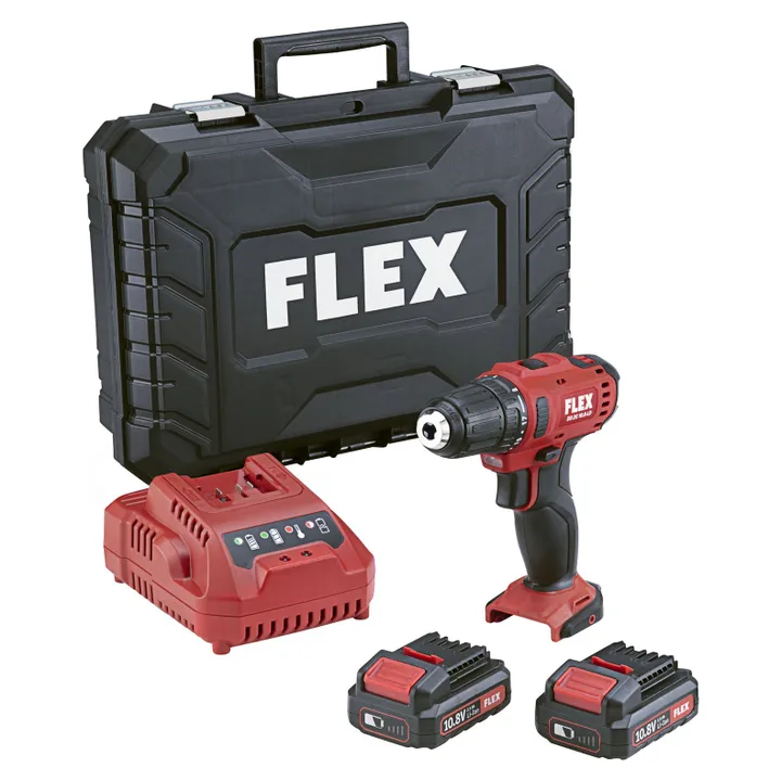 Flex DD 2G 10,8-LDBC Skruemaskinesæt