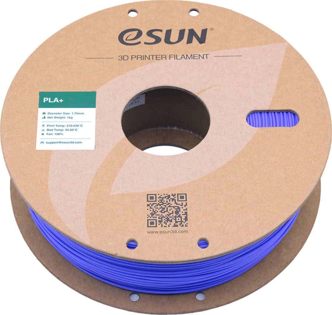 eSUN  PLA+ Very Peri, 1,75 mm / 1000 g    PLA Filament mit verbesserten physikalischen Eigenschaften in Veri Peri