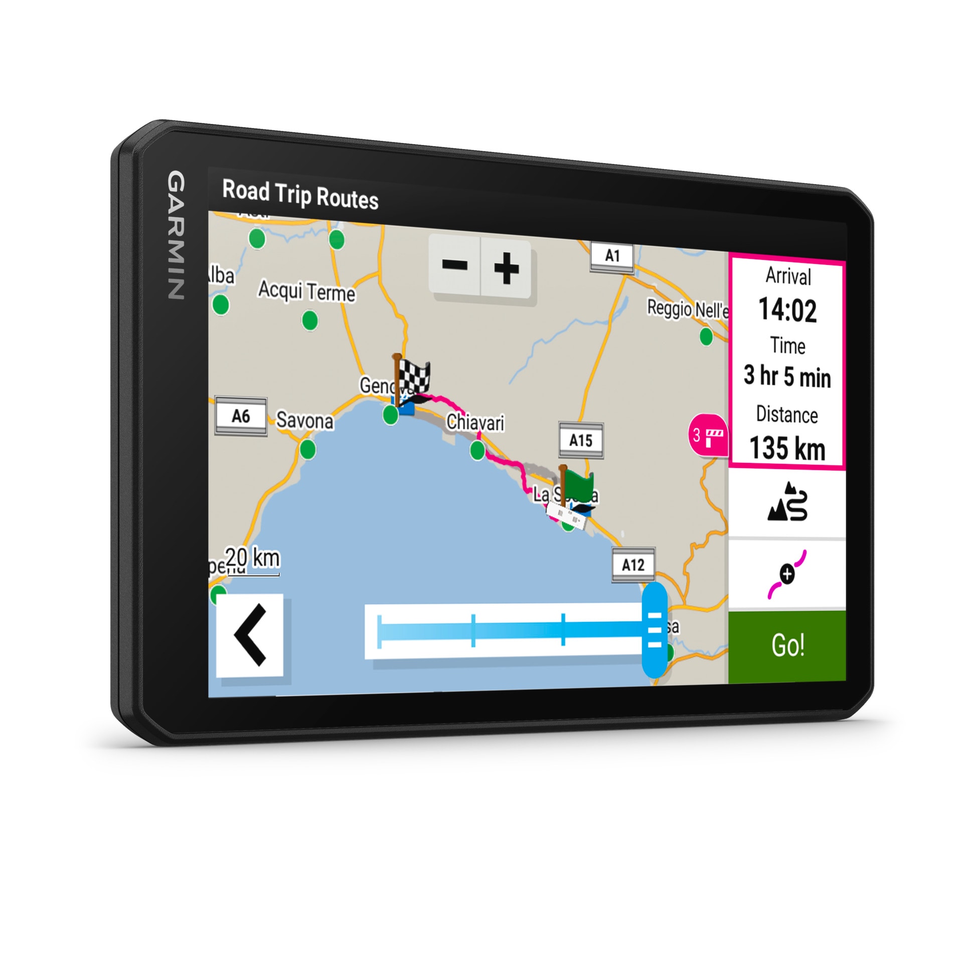 Garmin Navigationsgerät »CAMPER 795 EU« (Europa (46 Länder) Karten-Updates)