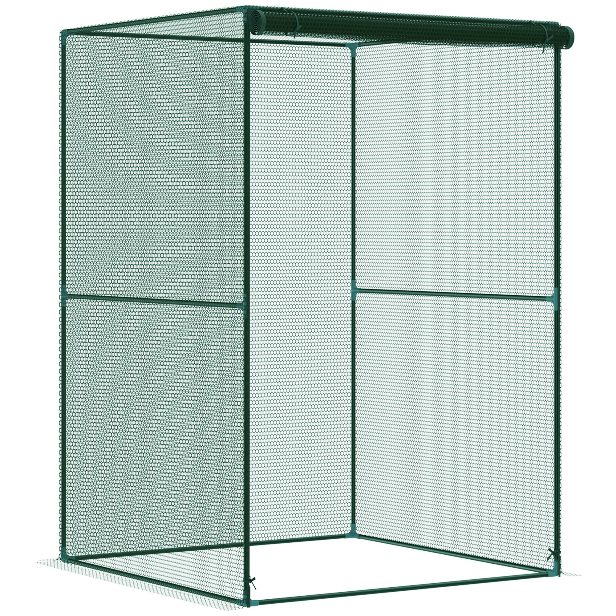 Gaiola de cultivo Outsunny verde escuro