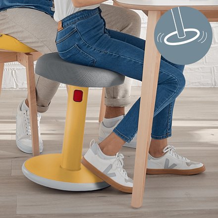 Cosy Tabouret ergonomique assis/debout
