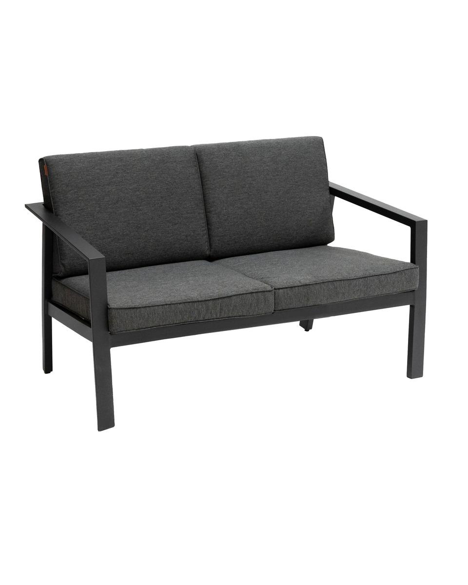 CANAPE PAVANE GRAPHITE 2 PLACES