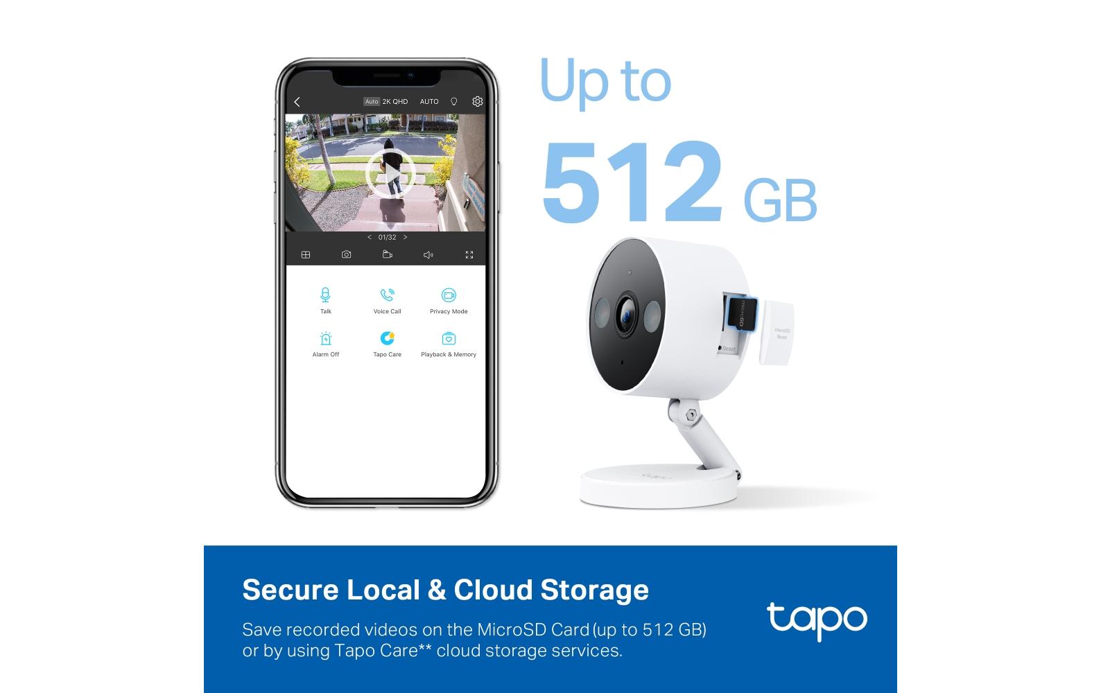 Netzwerkkamera Tapo C120Tapo Sicherheit WLAN Kamera