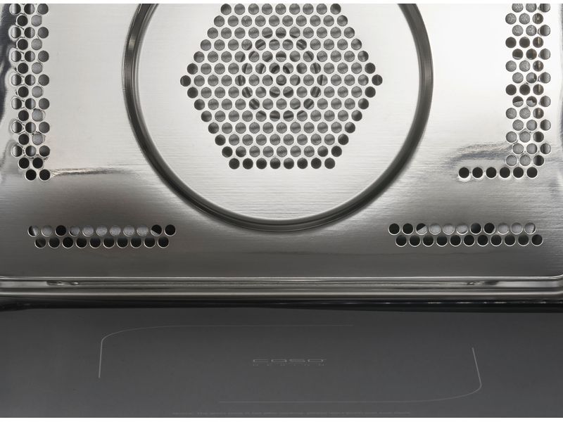 Caso Mikrowelle mit Grill HCMG 25 Ceramic Chef Silber 3 in1 Design-Mikrowelle
