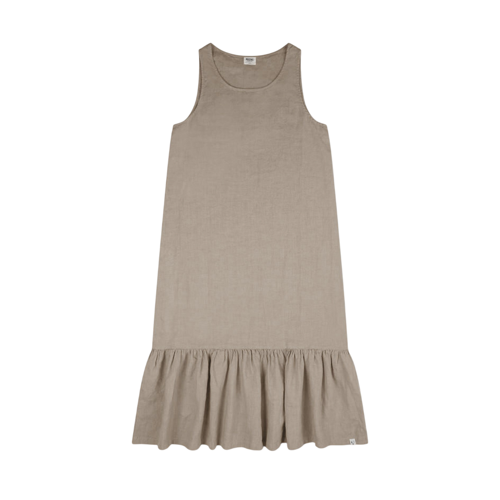 Kleid Leinen Almond