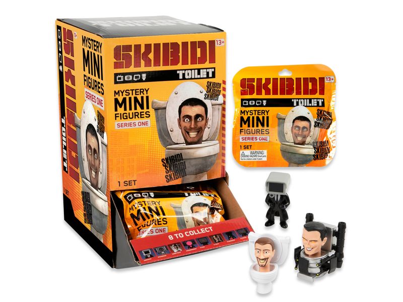 Paka Figur Skibidi Toilet Mystery 2.5