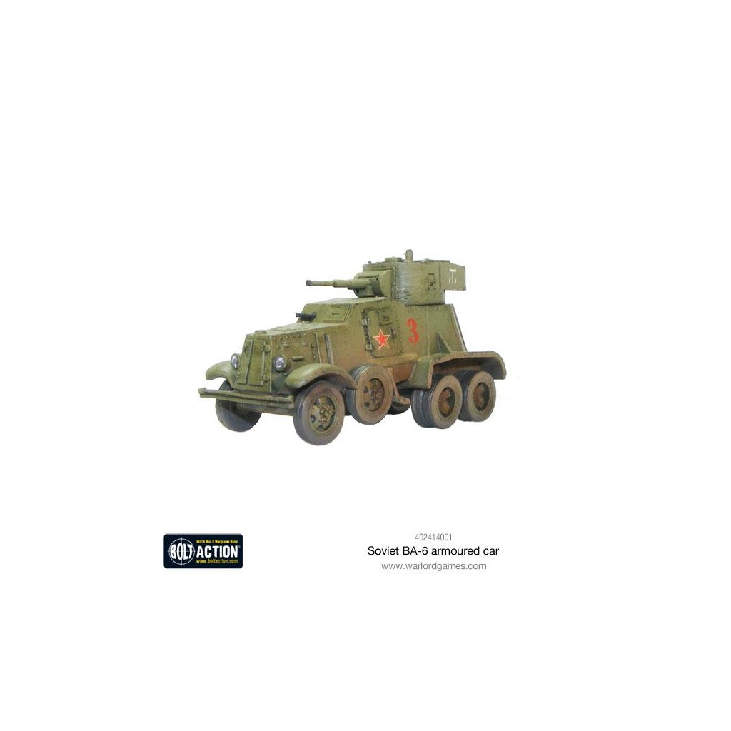 Bolt Action - BA-6 Armoured Car
