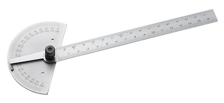 Rapporteur d'angle de mécanicien inox Facom SC.1885.00 170 mm