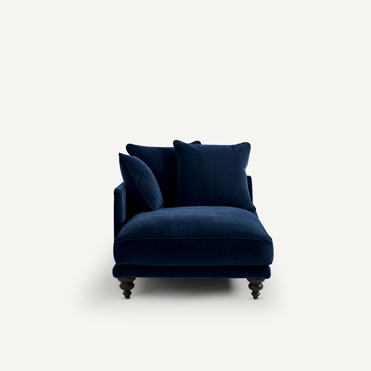 AM.PM<br>Cadeira longa em fluweel, Lazare