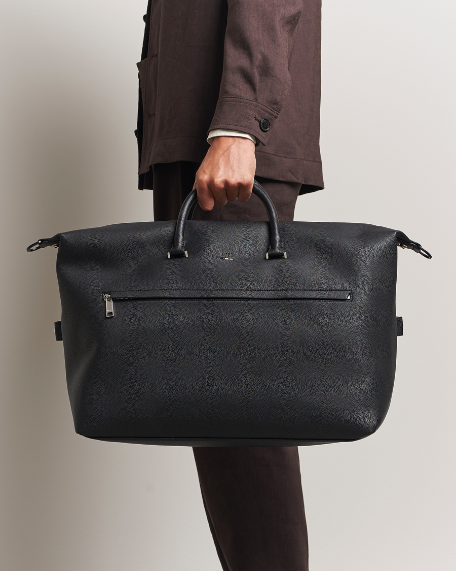 BOSS BLACK Ray Soft Holdall Black