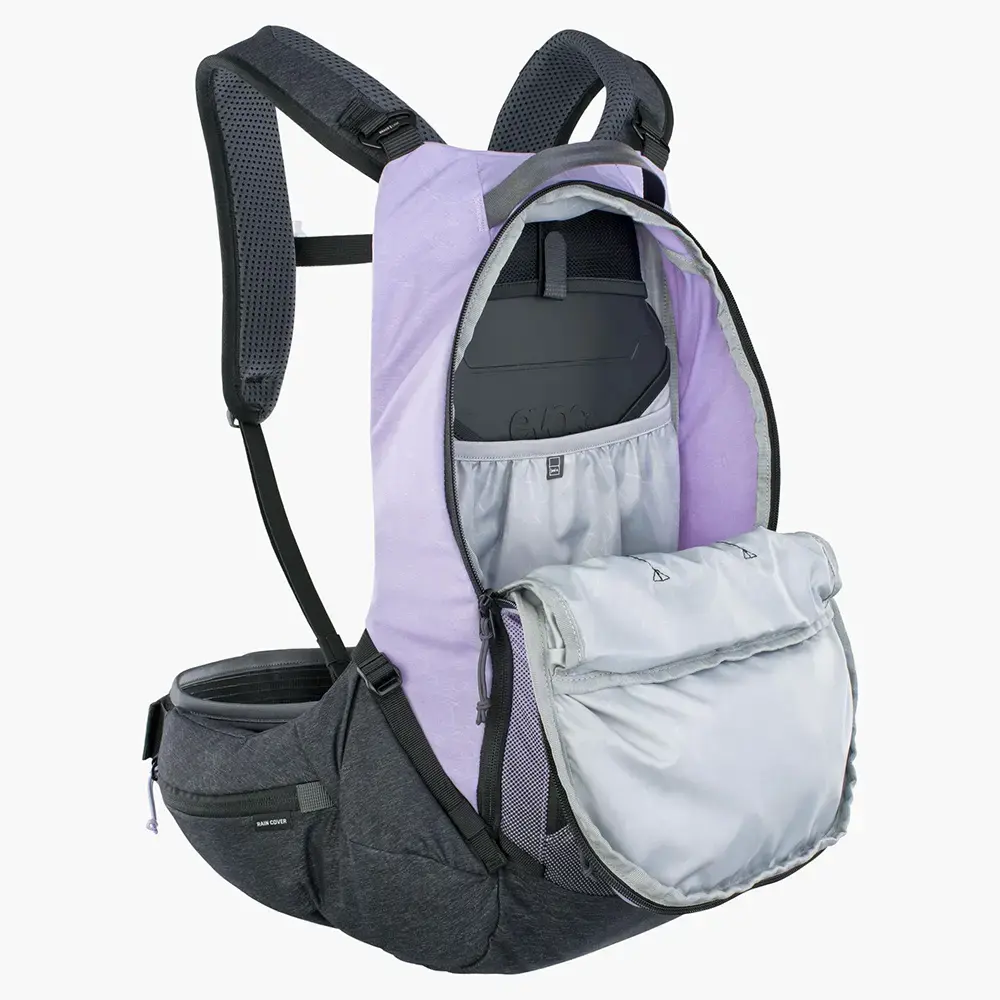 Evoc Trail PRO Dagrugzak 16L Paars/Grijs