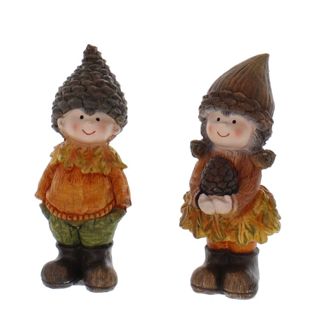 Herbstkind stehend - ca. 7 x 6 x 17 cm - 1 Stück