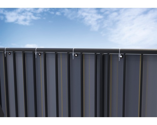 SOLUNA Balkonbekleding H:75 cm Design 7109 (per meter verkocht)